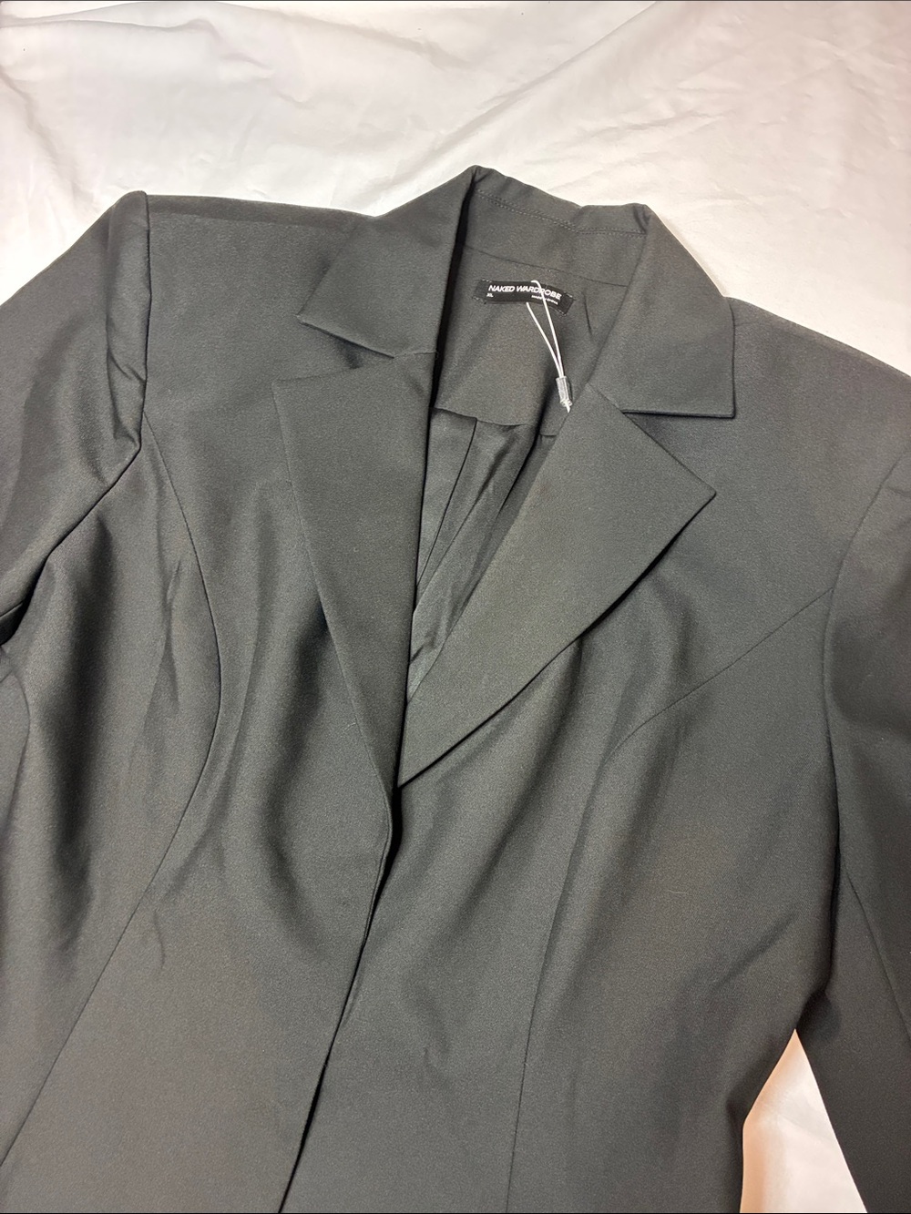 naked wardrobe Black Tailored Blazer and mini dress. - Picture 5 of 8
